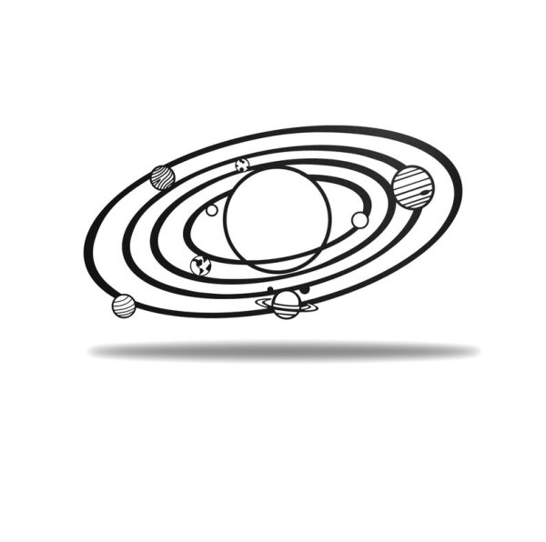 Солнечная система рисунок