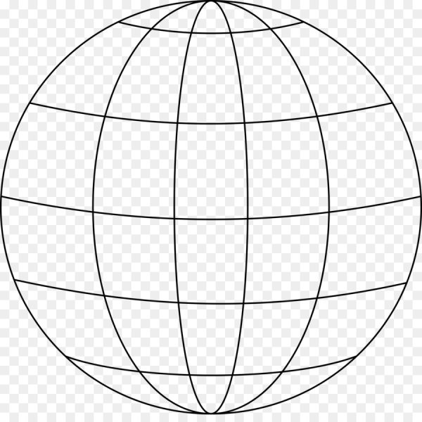 Земля черный контур