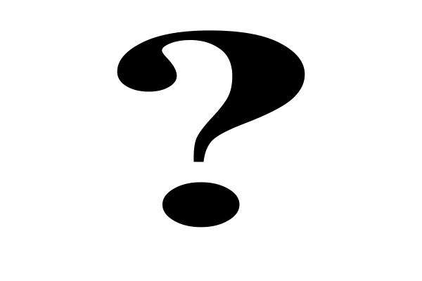 Вопросительный знак раскраска