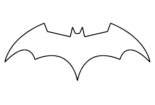 Бэтаранг Бэтмена чертеж