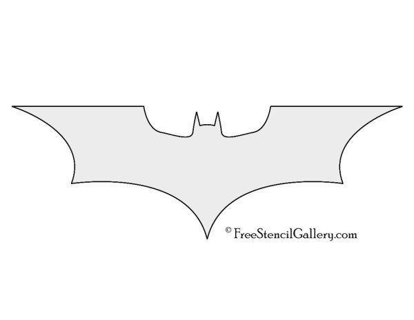 Бэтаранг Бэтмена чертеж