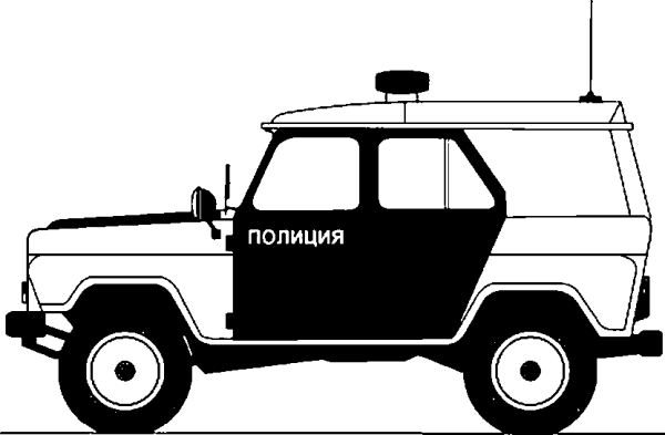 Полицейская машина