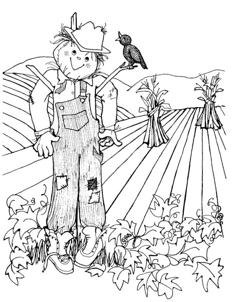 Чучело карандашом