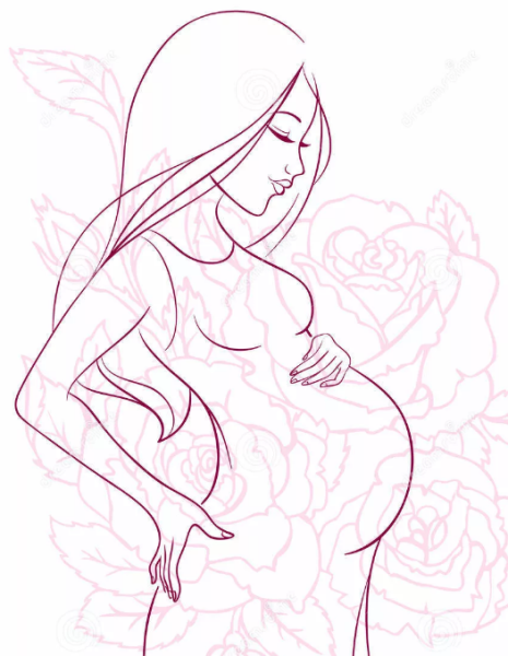 Наброски беременных