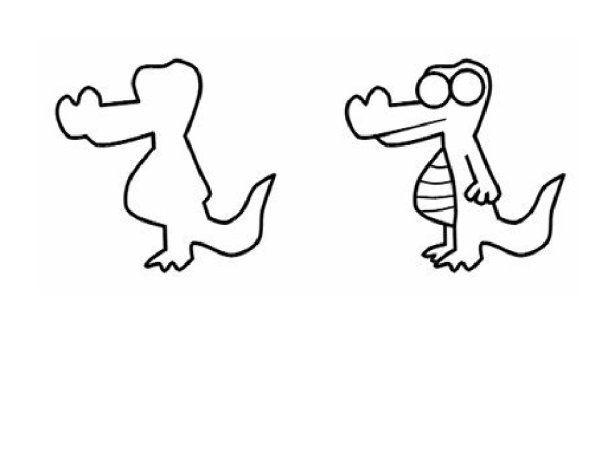 Как нарисовать крокодила