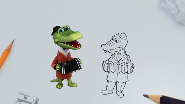 Рисование Чебурашка