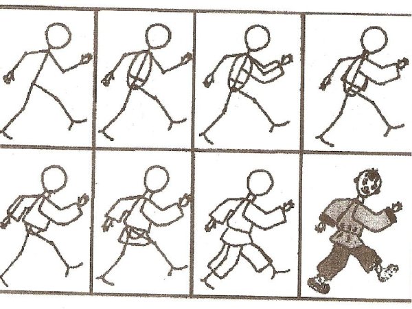 Схема рисования человека для дошкольников