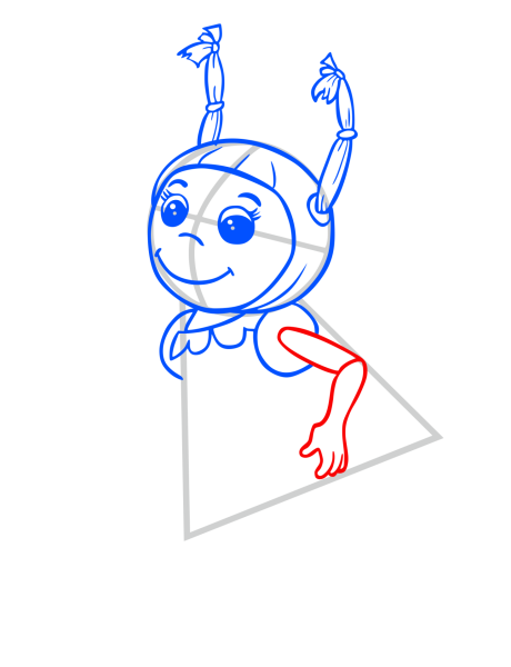 Мила Лунтик рисунок