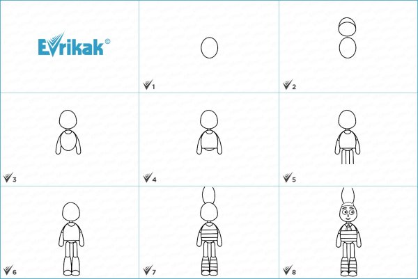 Как рисовать Пчеленка