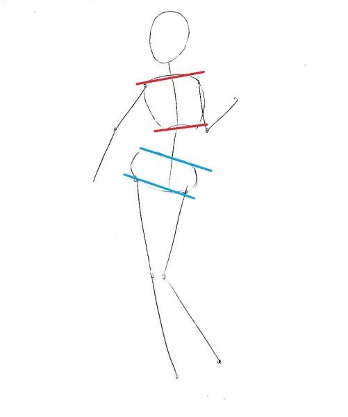 Как нарисовать даму легко