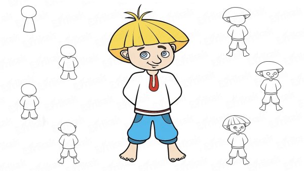 Научиться рисовать мальчика