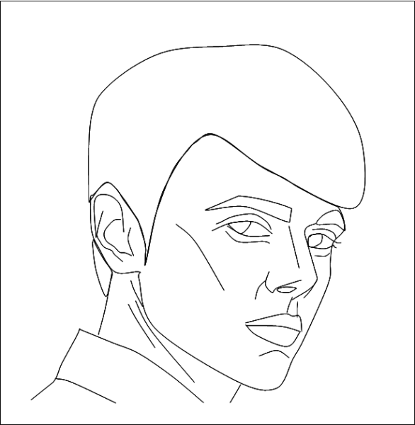 Алексеев певец рисунок