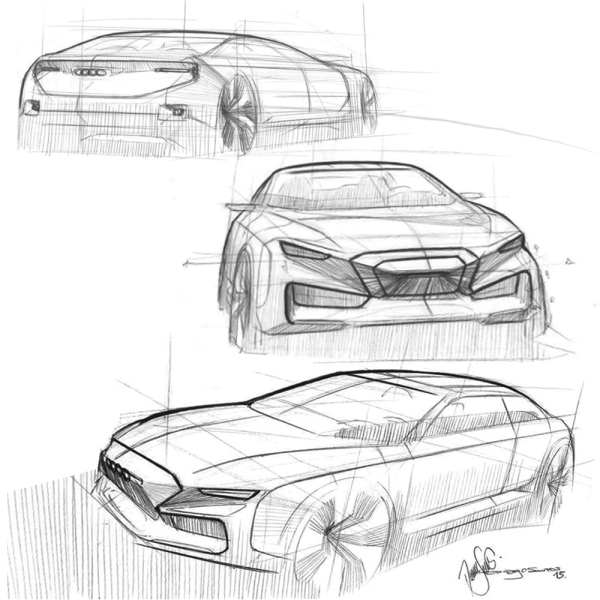 Автомобиль с разных ракурсов