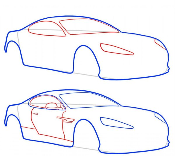 Машины карандашом для начинающих