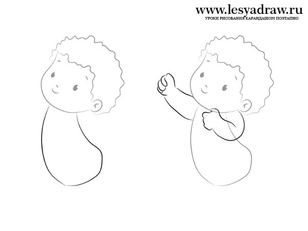 Рисунки для малышей поэтапно карандашом
