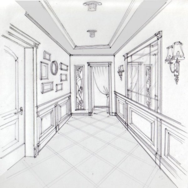 Векторный подъезд