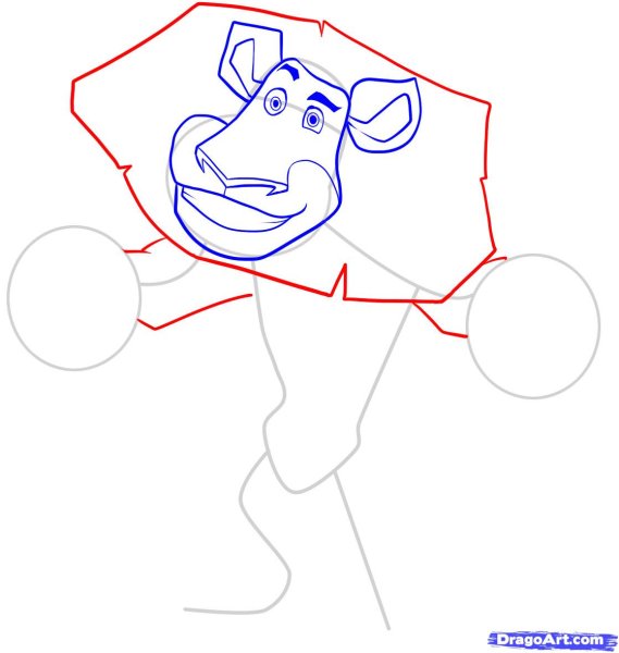 Нарисовать Льва Алекса