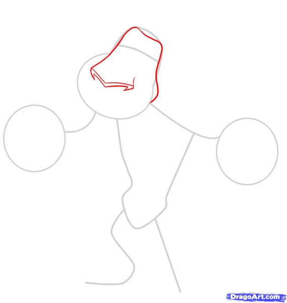 Как нарисовать Алекса