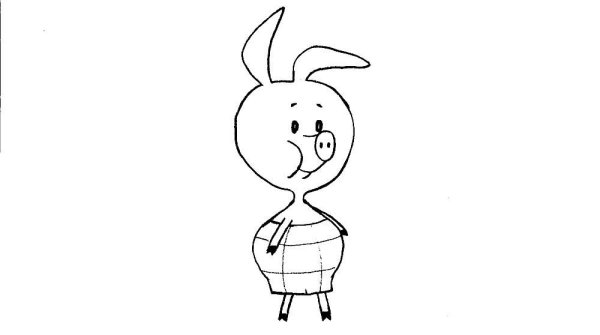 Пятачок раскраска