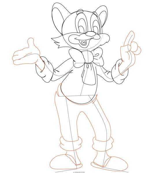 Леопольд карандашом