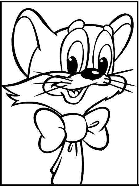 Лицо кота Леопольда