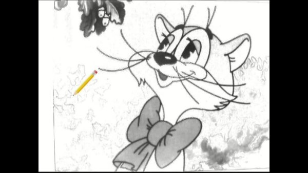 Раскраска кот Леопольд и мыши