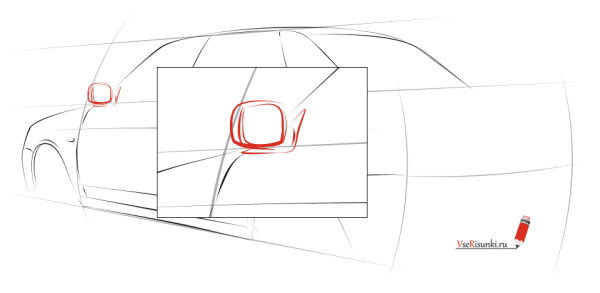 Лада Гранта рисунок карандашом поэтапно