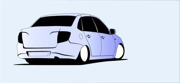 Гранта нарисованный черно белые