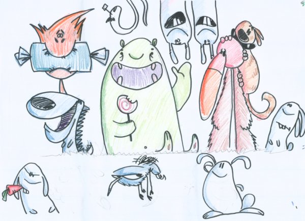 Рисовать чудиков