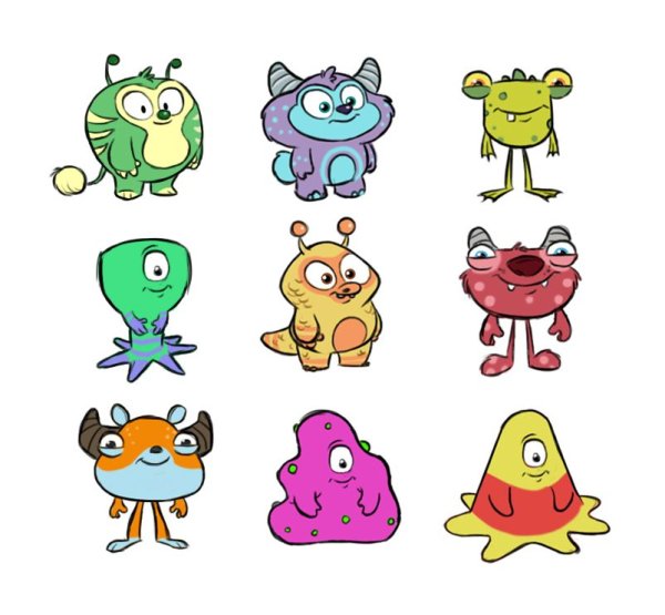 Нарисовать чудика