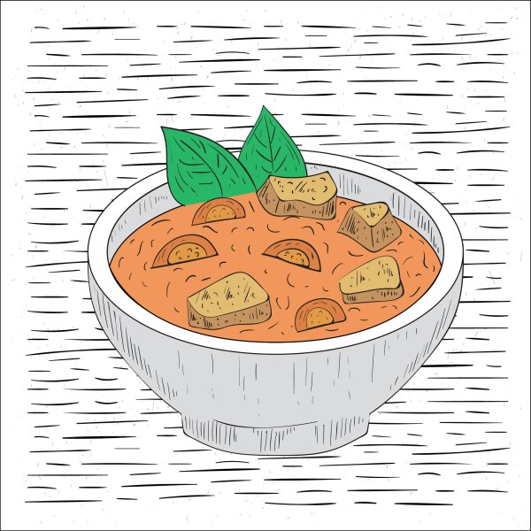 Раскраска суп