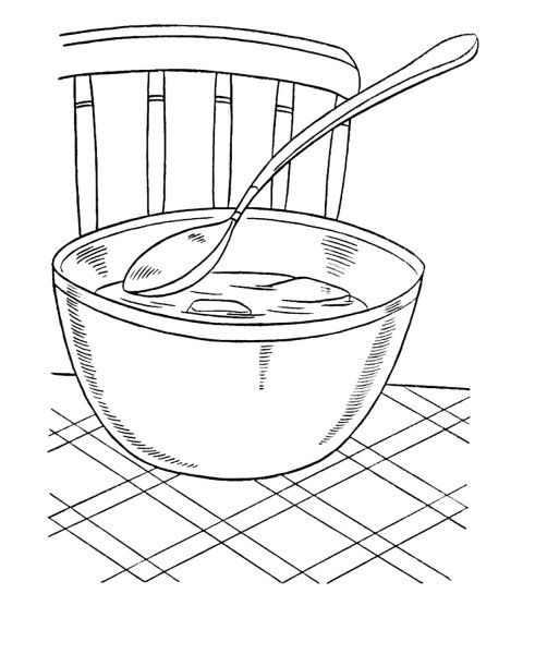 Раскраска суп