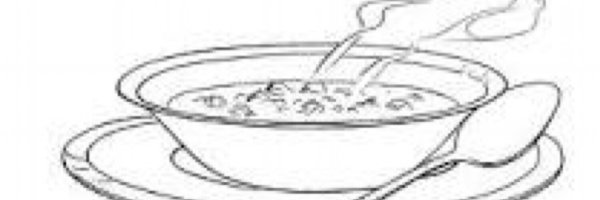 Суповая тарелка раскраска