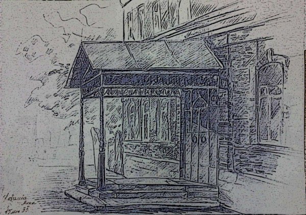 Зарисовки крыльца