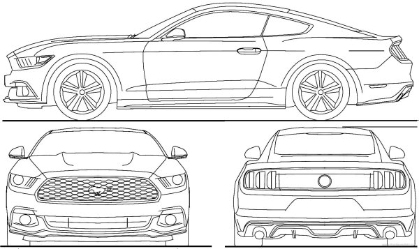 Ford Mustang gt Blueprint