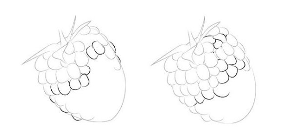 Рисование малина