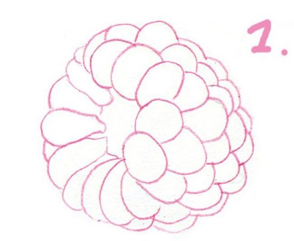 Рисование для детей малина