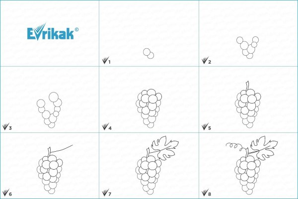 Как нарисовать малину поэтапно