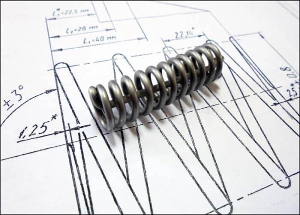Пружина сжатия 30х16