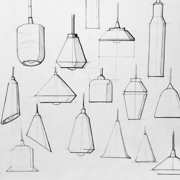 Эскиз светильника
