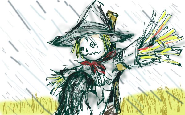 Нарисовать чучело