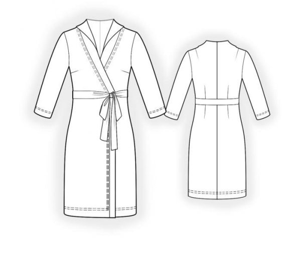 Моделирование халата