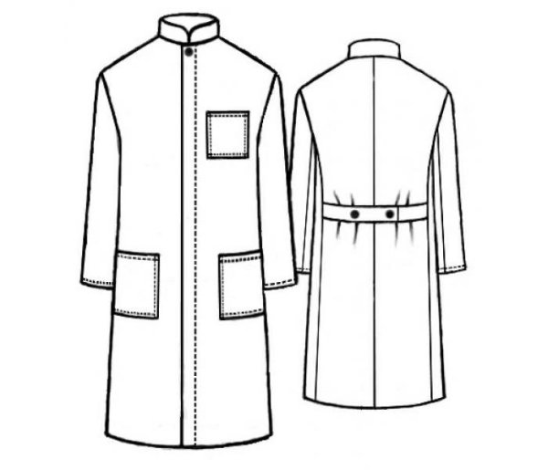 Моделирование халата