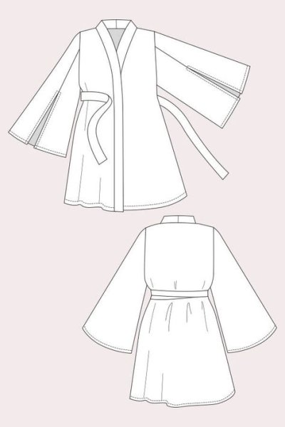 Технический эскиз халата