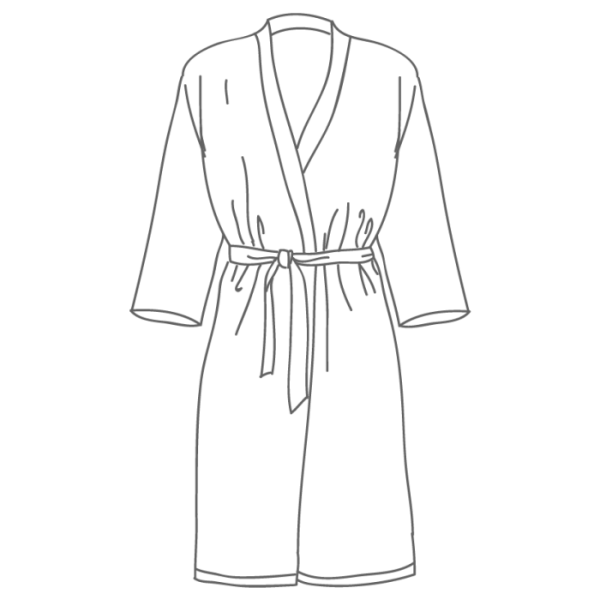 Халат раскраска