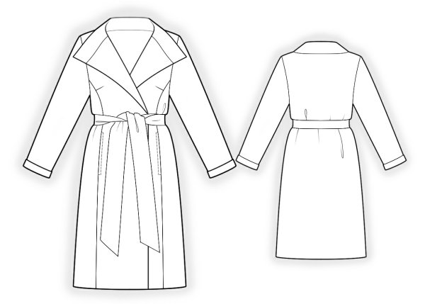 Эскиз пальто