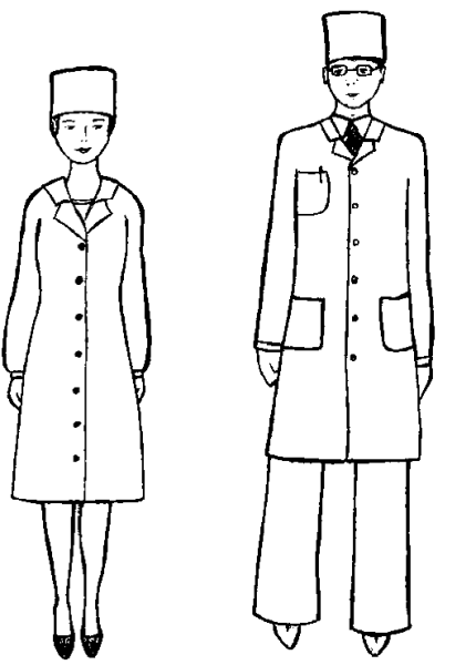 Эскиз костюма врача