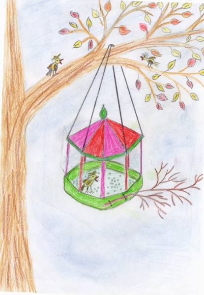 Кормушка для рисования