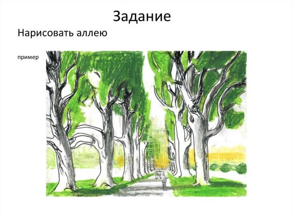 Изо 6 класс перспектива линейная и воздушная