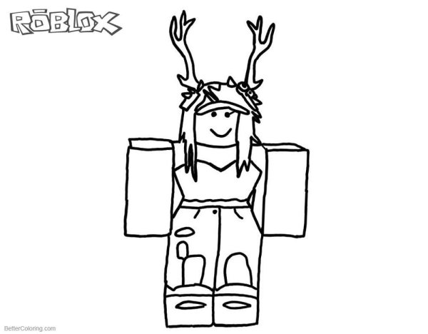 Раскраска РОБЛОКС